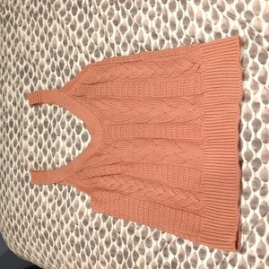 Peach Knit Tank